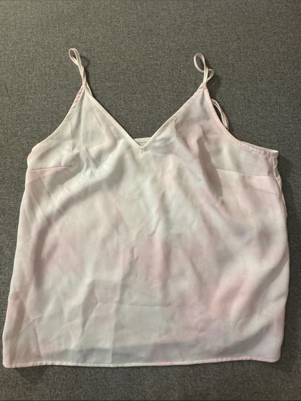 5/$15- Blush Pink Satin Cami Tank Top